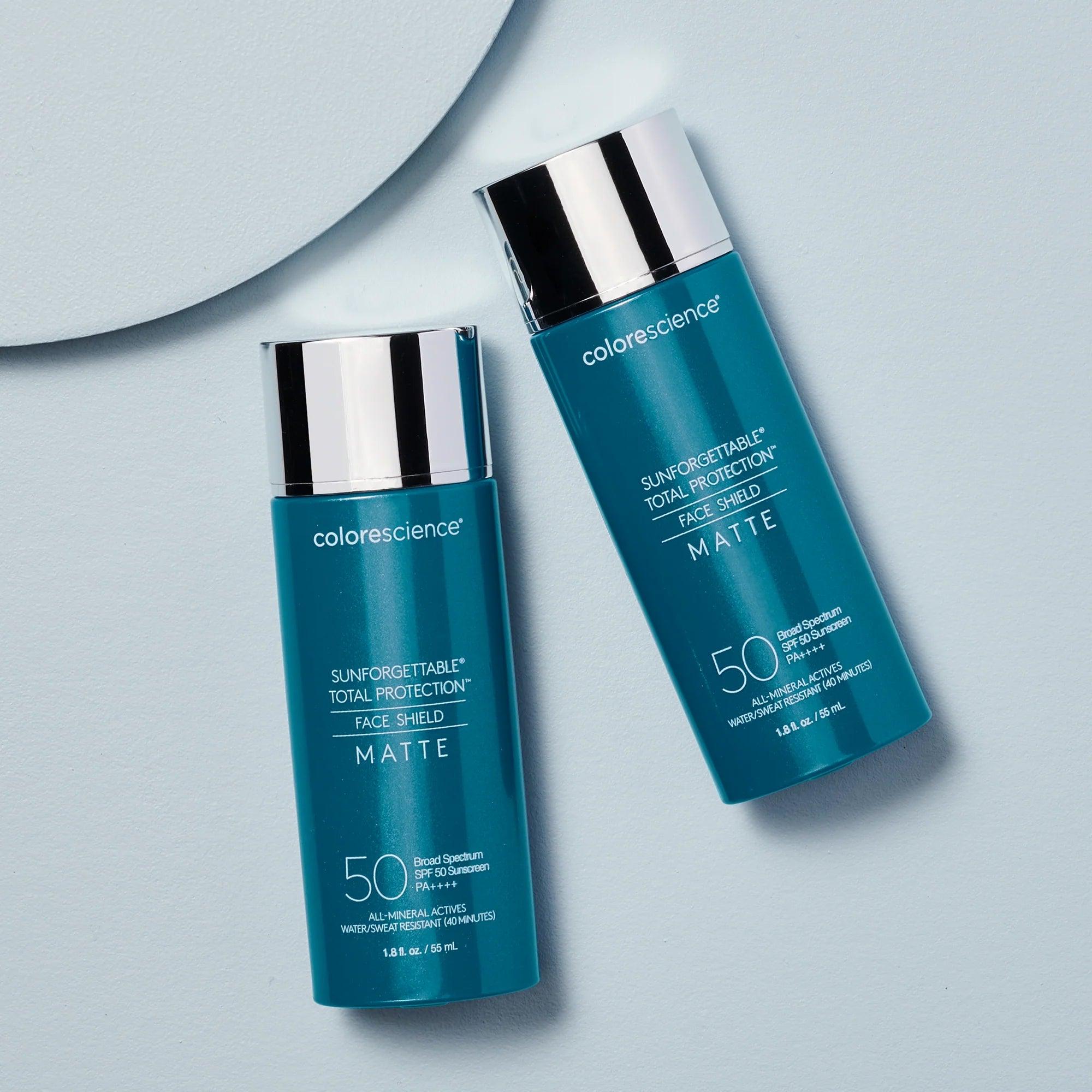 Colorescience Sunforgettable Total Protection Face Shield Matte SPF 50 - Beacon Dermatology Skincare