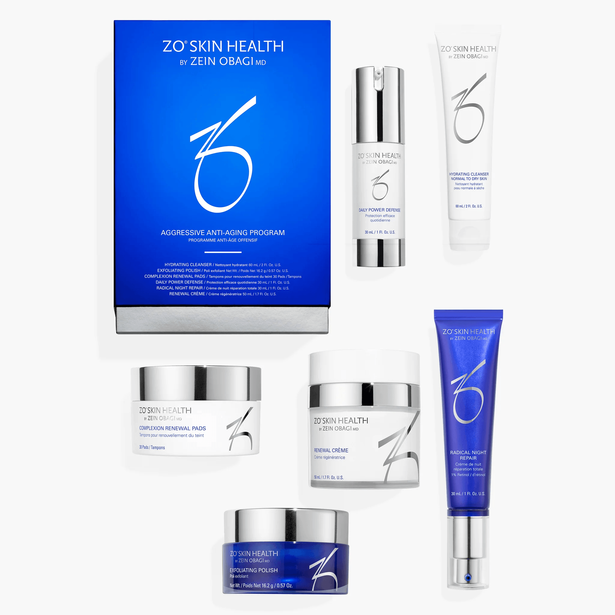 ZO Aggressive Anti-Aging Program - Beacon Dermatology Skincare