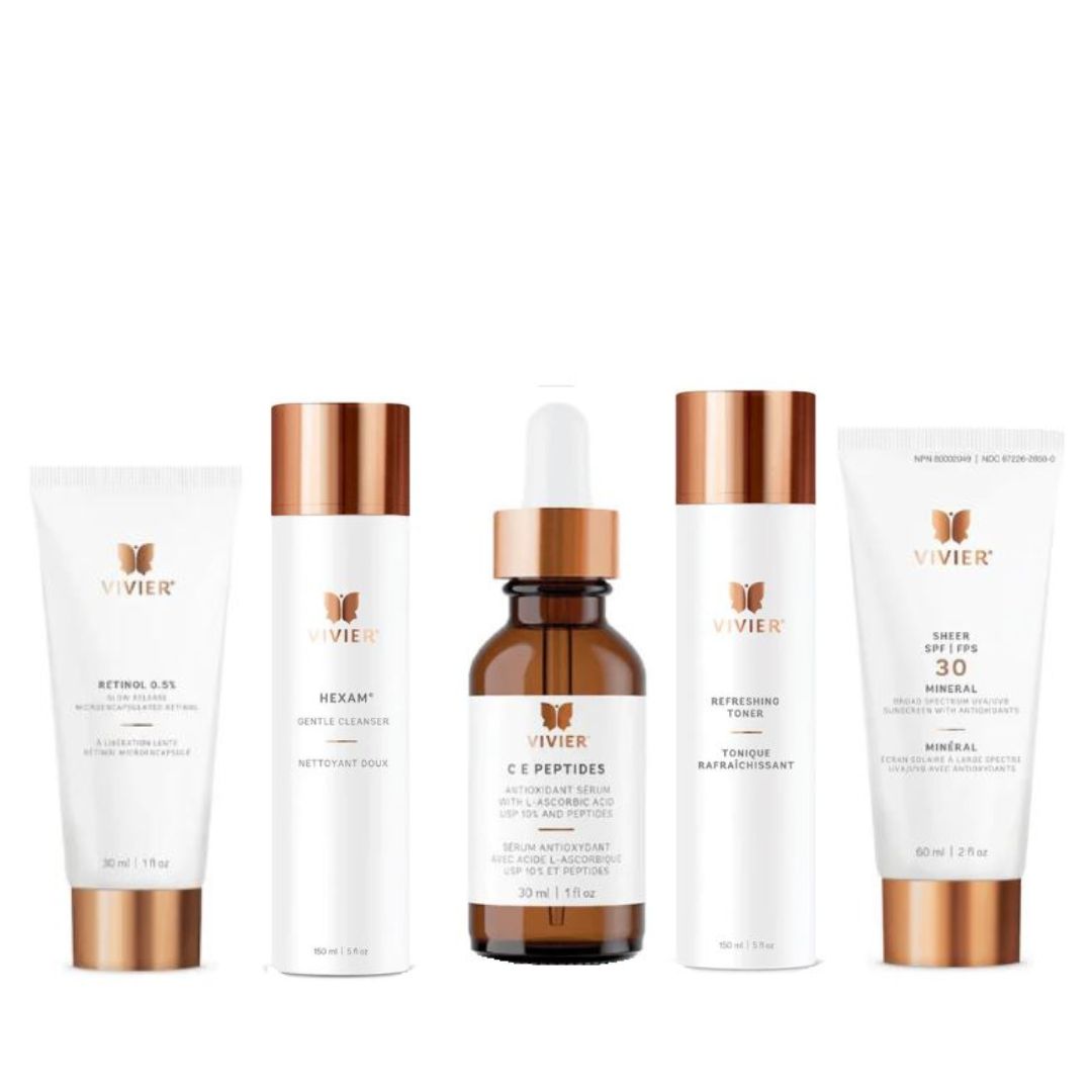 Vivier Essentials Superior Skin Bundle Beacon Dermatology Skincare