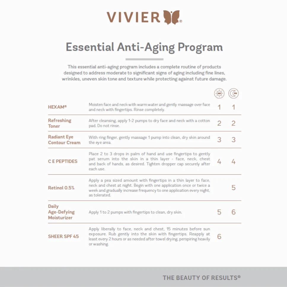 Vivier Essential Anti-Aging Program