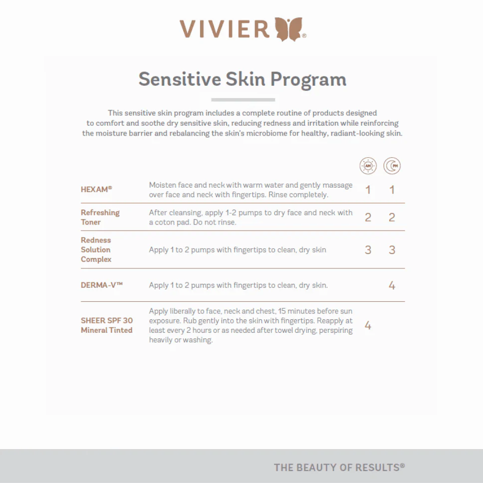 Vivier Sensitive Skin Program